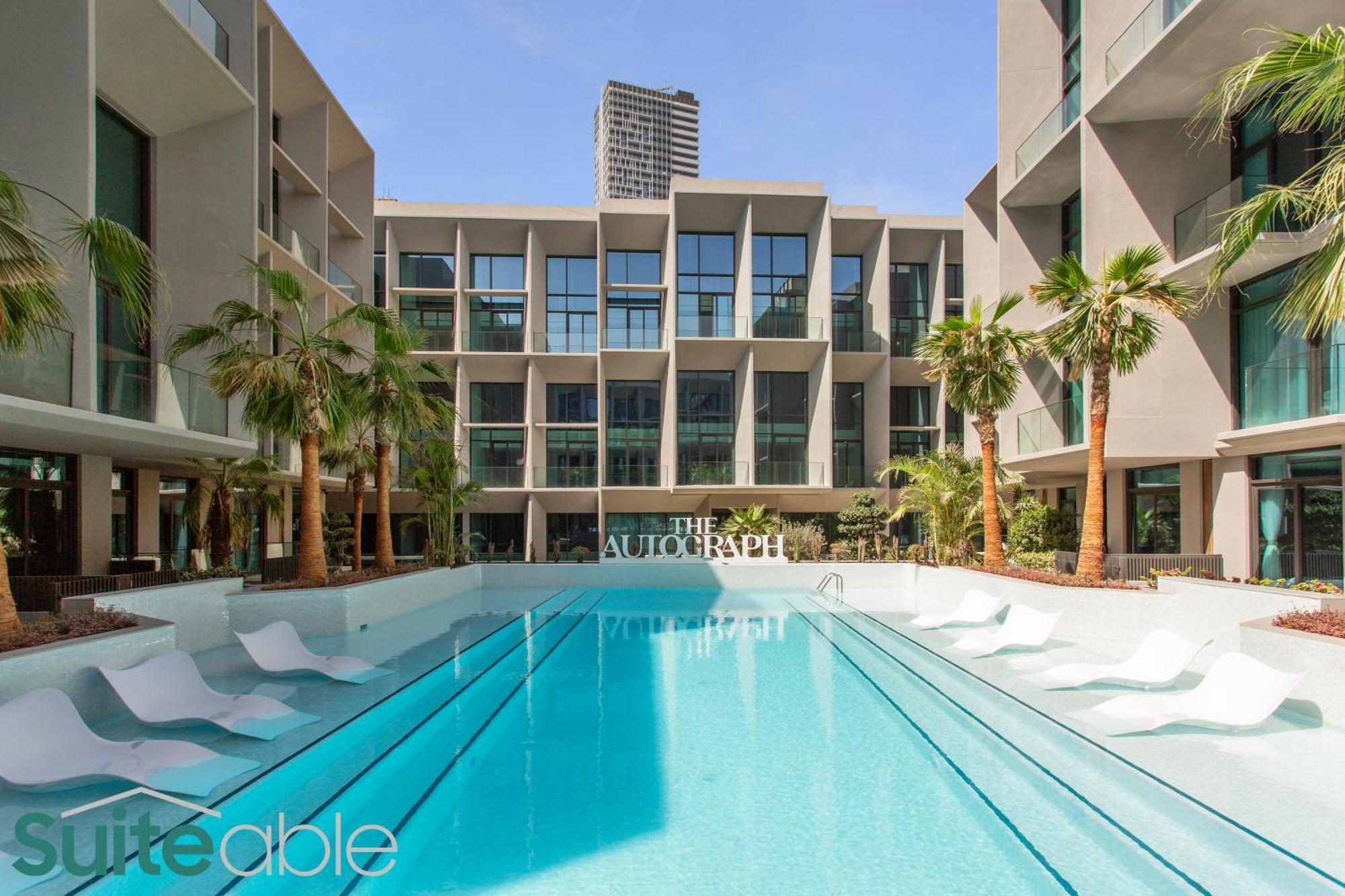 Aesthetic With Stunning Pool View In Jvc Apartment Dubai